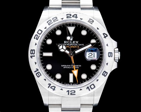 Rolex explorer 2 black dial